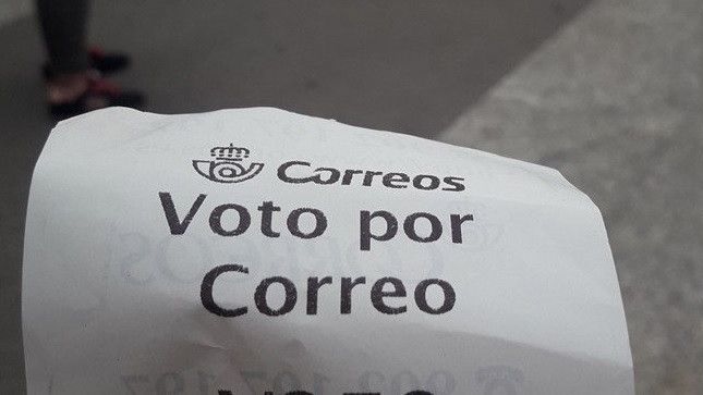 voto correo elecciones